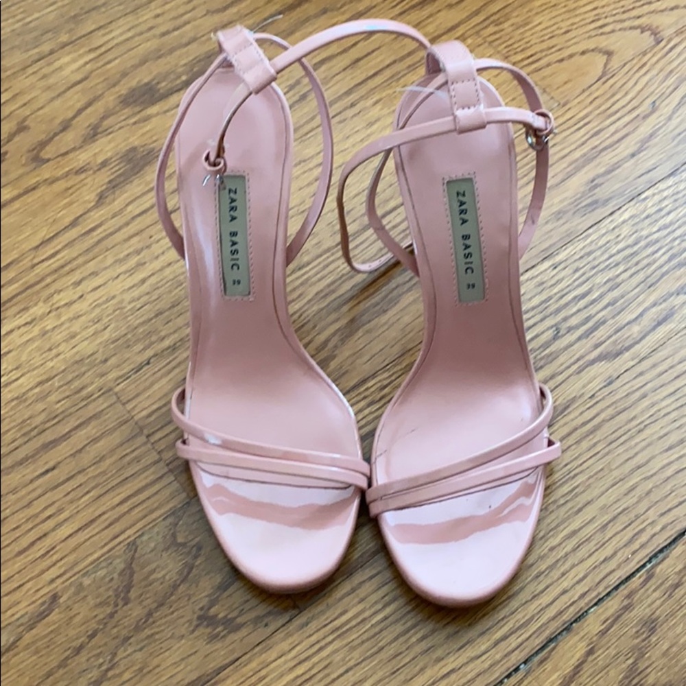 Zara pink heels